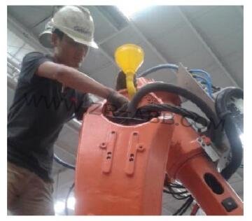 ABB機器人IRB6650S換油及保養流程指引